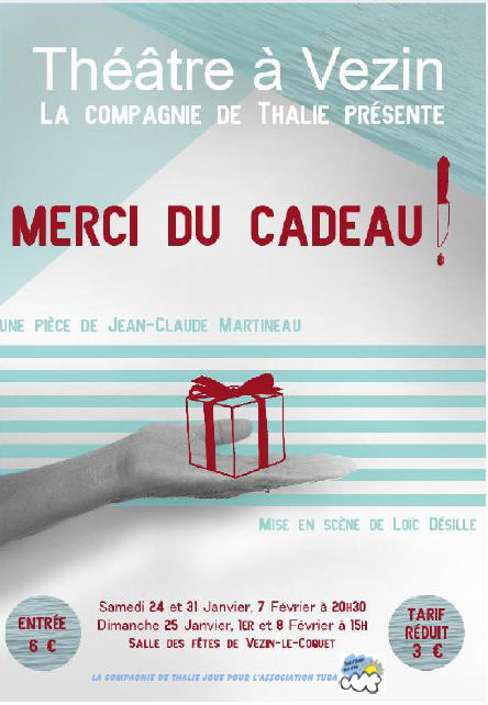 Cette année les bénéfices seront reversés à l'association TUBA