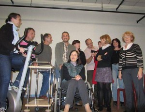 La troupe en pleine répétition